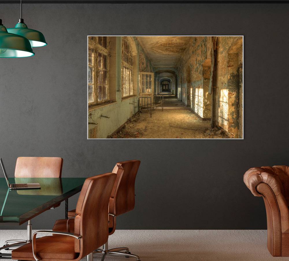 Picture &amp; Frame Lost Place Hallway