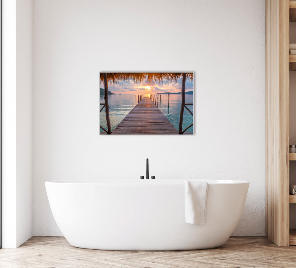 Picture &amp; Frame Pier in the Caribbean