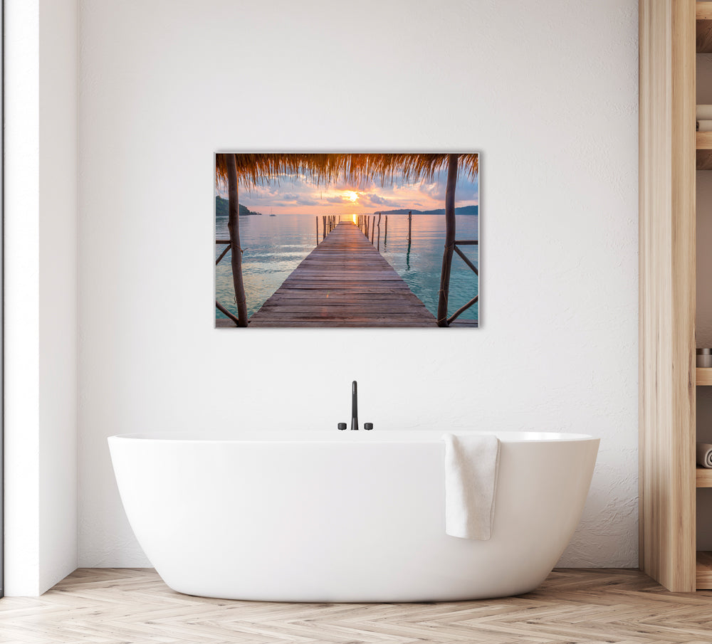 Picture &amp; Frame Pier in the Caribbean