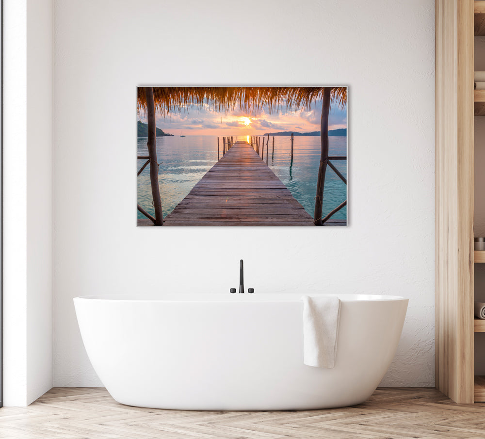 Picture &amp; Frame Pier in the Caribbean