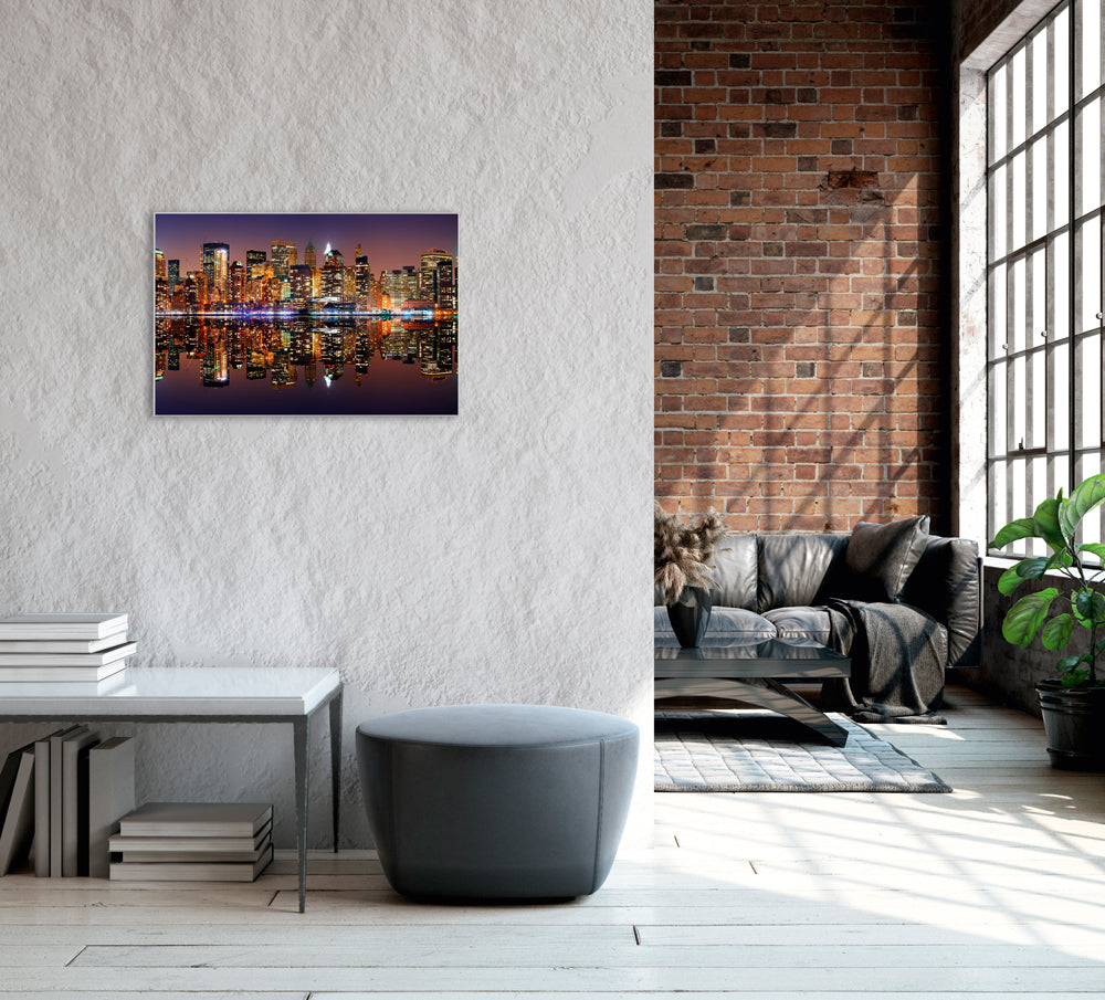 Picture &amp; Frame New York Skyline with Reflection