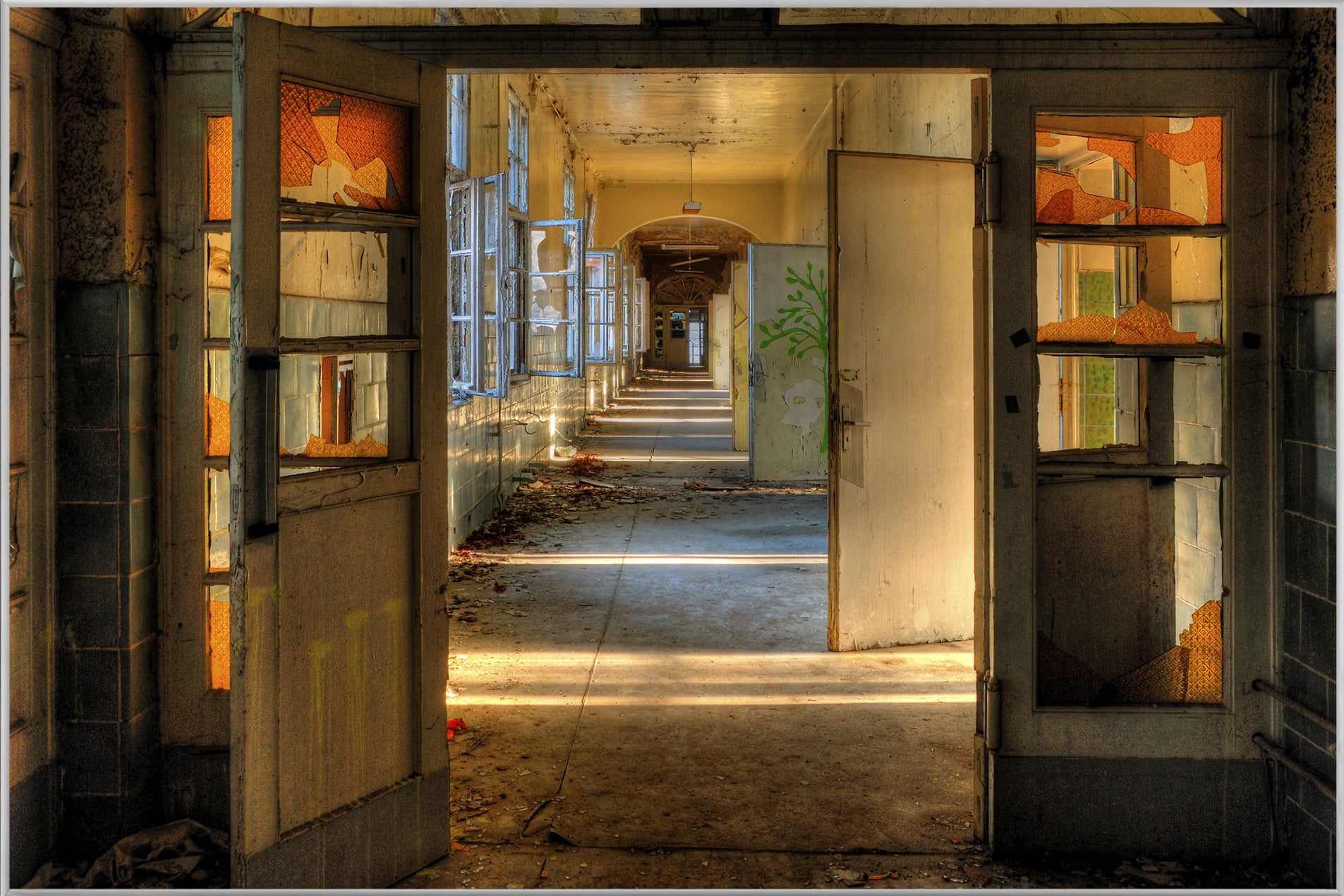 Picture &amp; Frame Lost Place Hallway 3