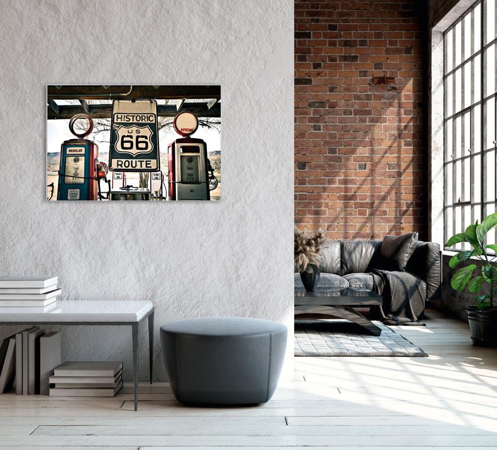 Image et cadre Route 66