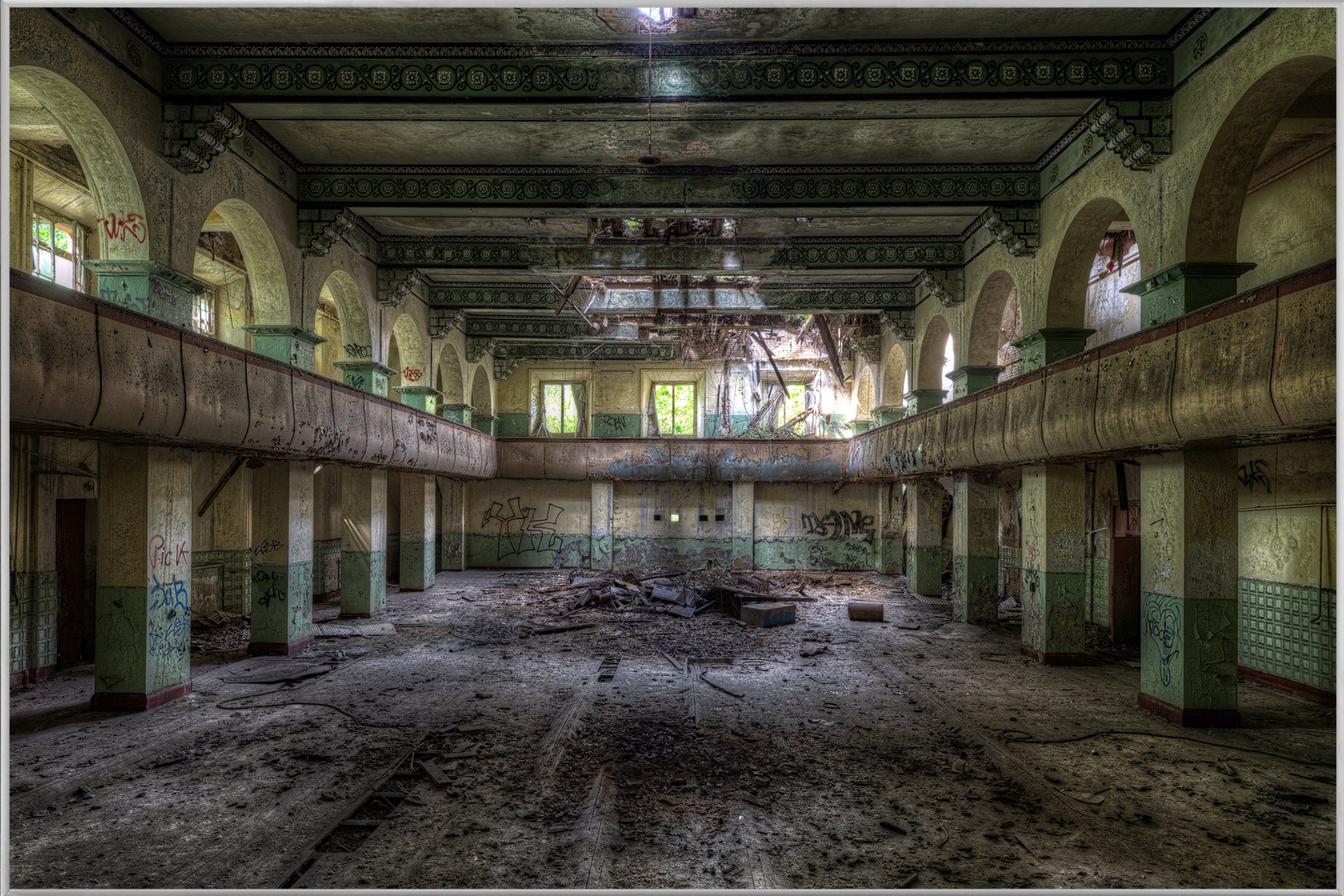 Picture &amp; Frame Lost Place Hall 2