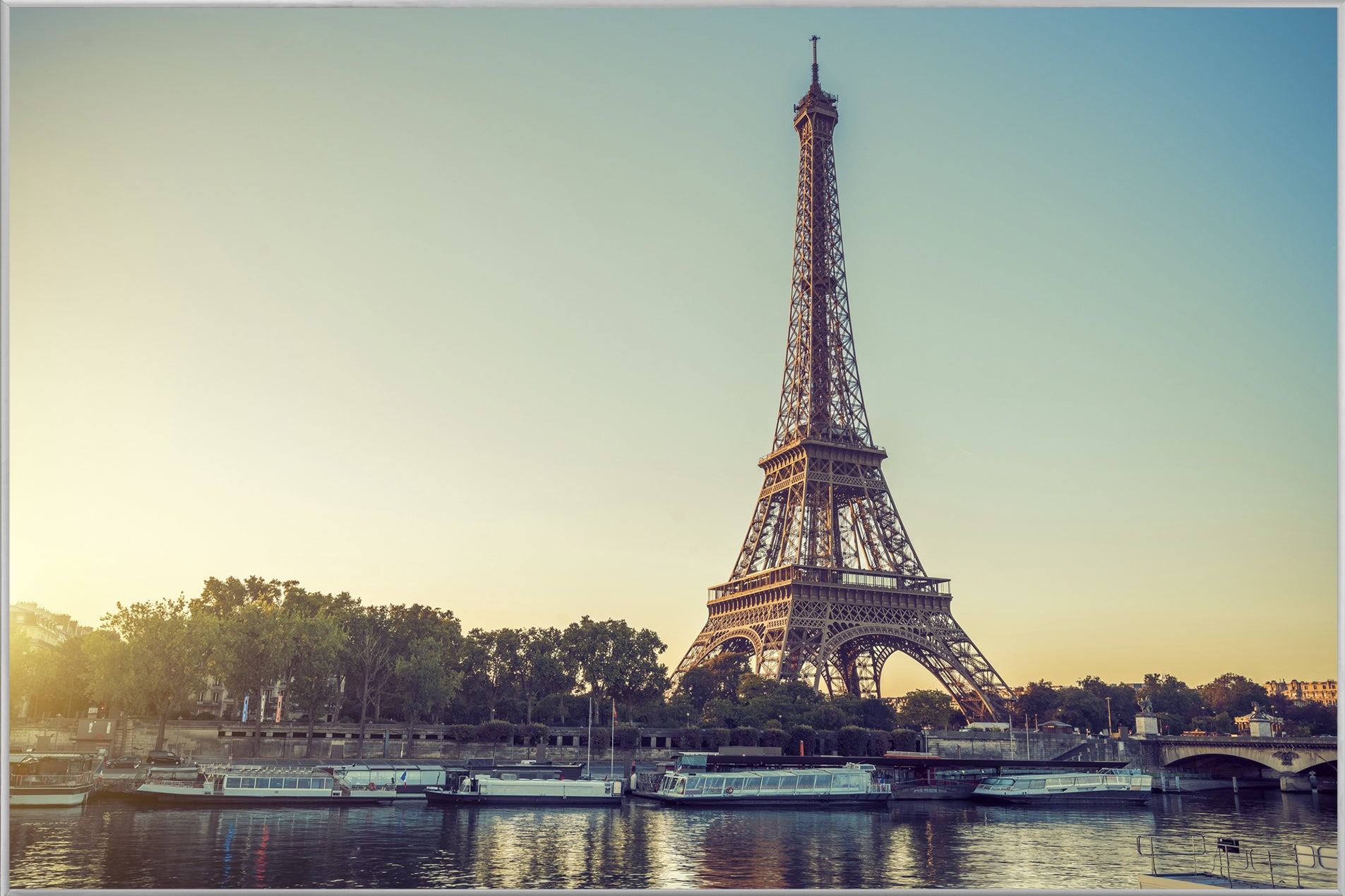 Picture &amp; Frame Eiffel Tower