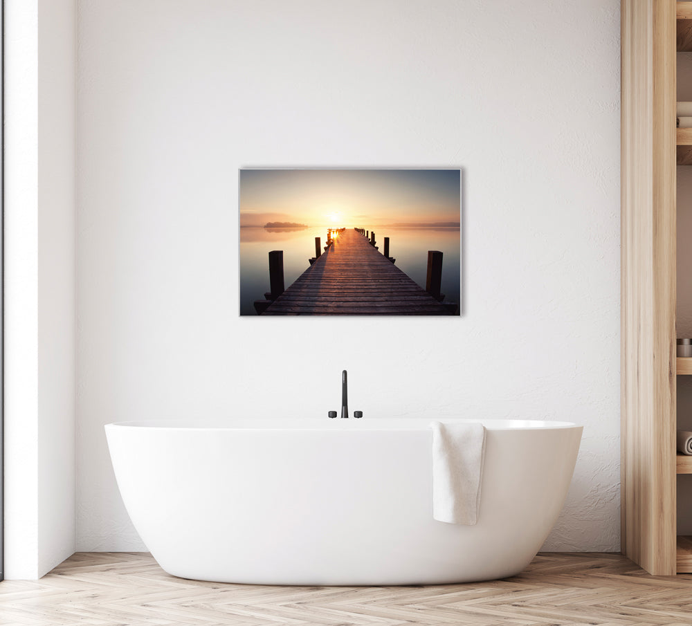 Picture &amp; Frame Pier at Sunrise