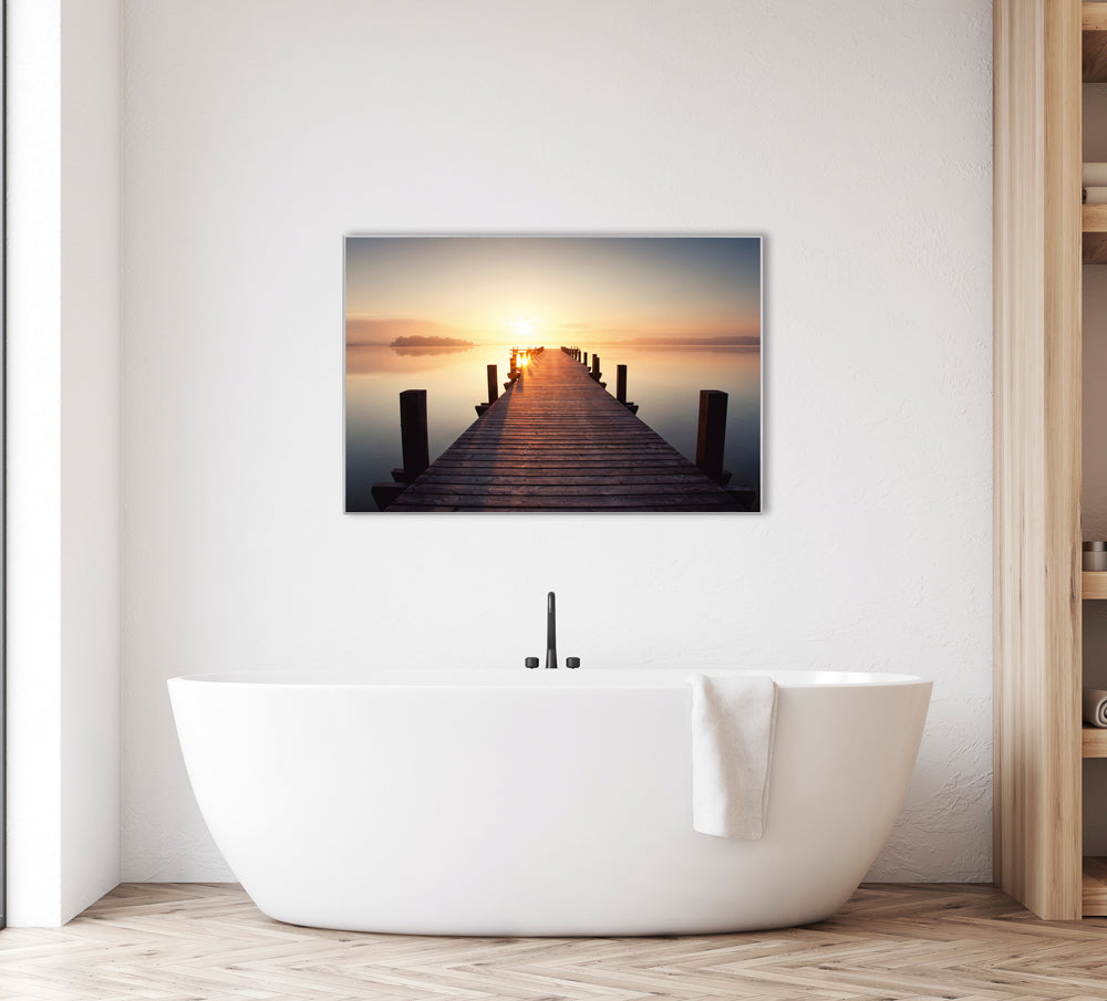 Picture &amp; Frame Pier at Sunrise