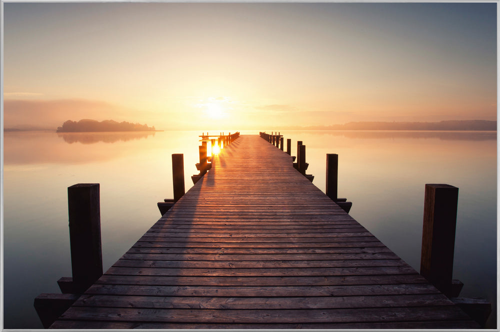 Picture &amp; Frame Pier at Sunrise