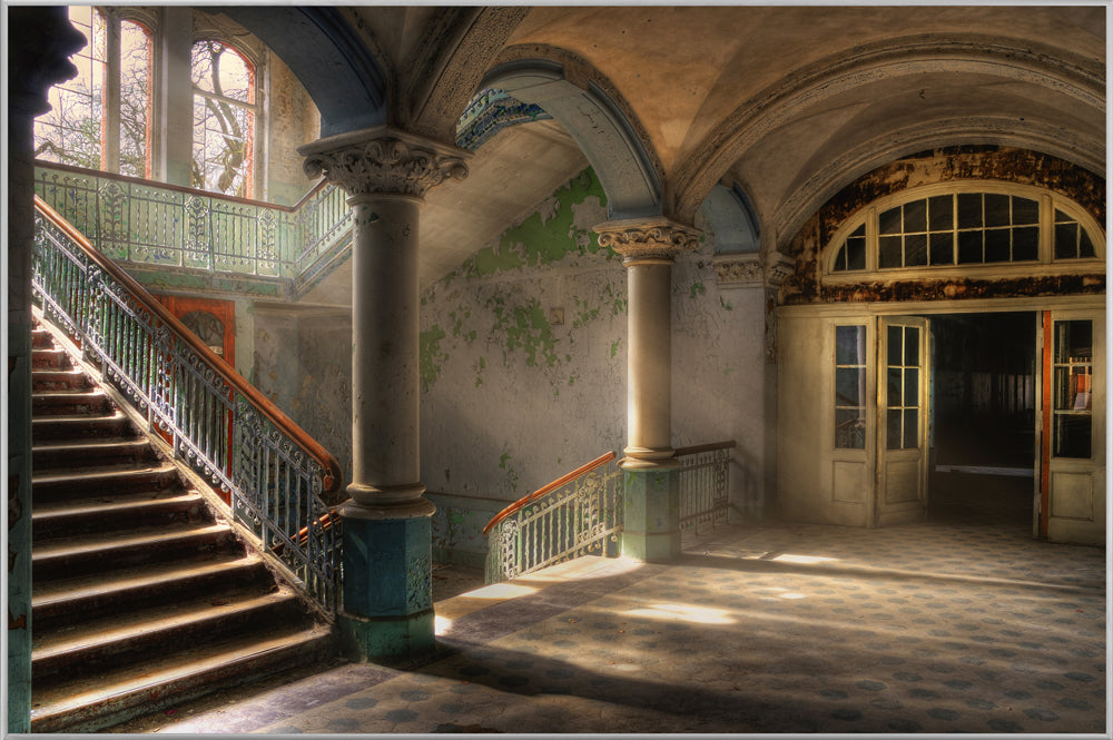 Picture &amp; Frame Lost Place Staircase