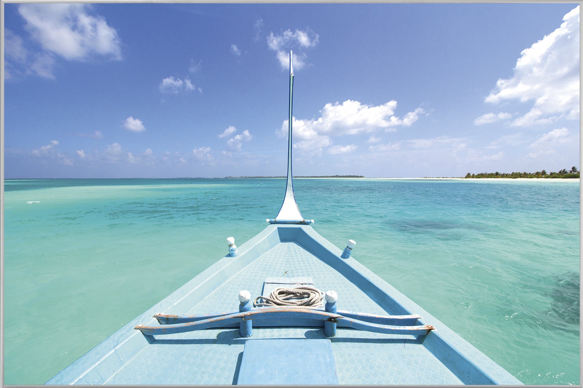 Picture &amp; Frame Boat in the Caribbean
