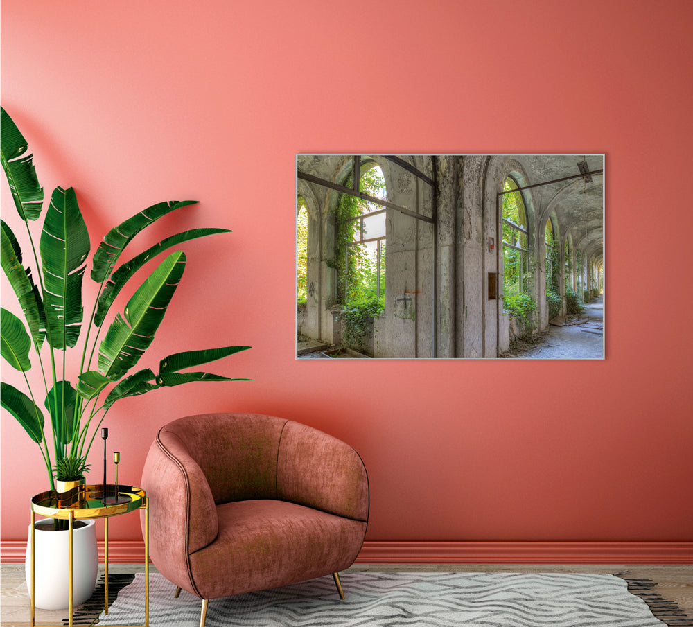 Picture &amp; Frame Lost Place shared hallway