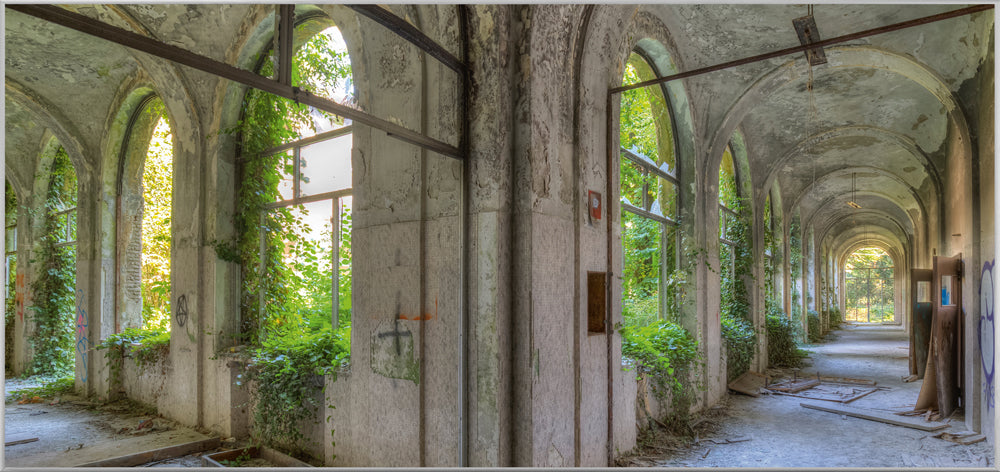 Picture &amp; Frame Lost Place shared hallway