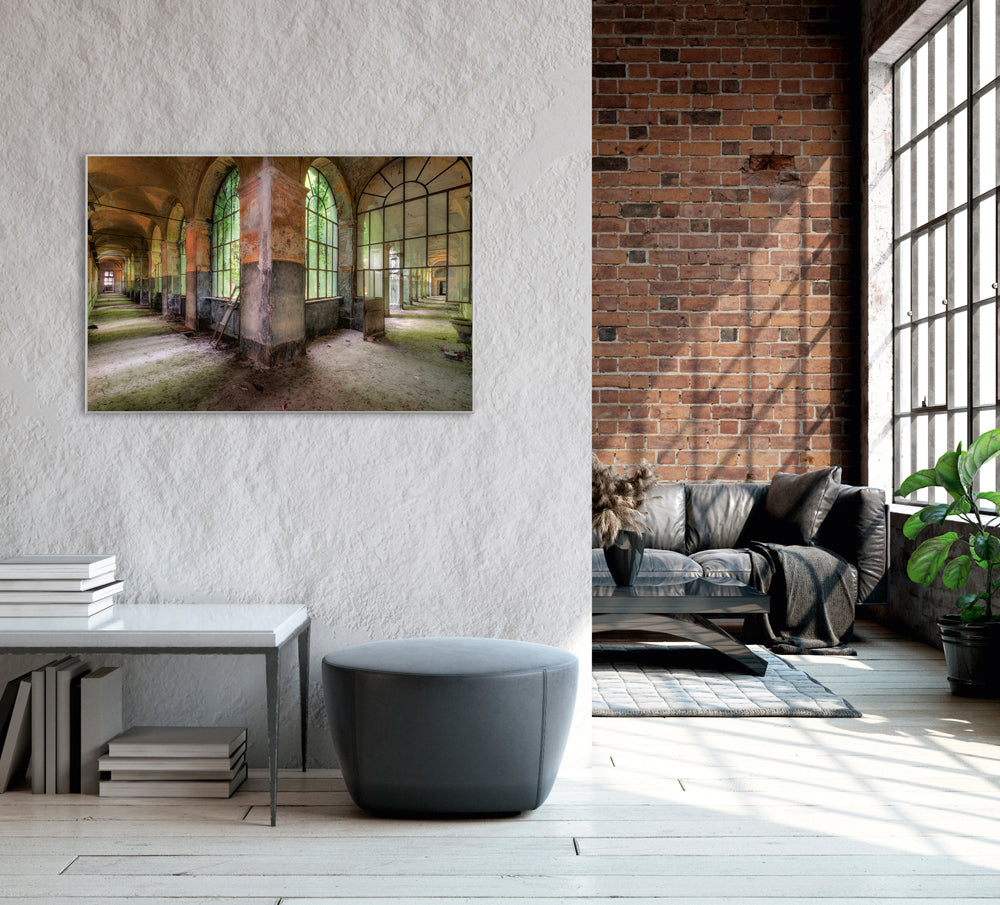 Picture &amp; Frame Abandoned Hallway