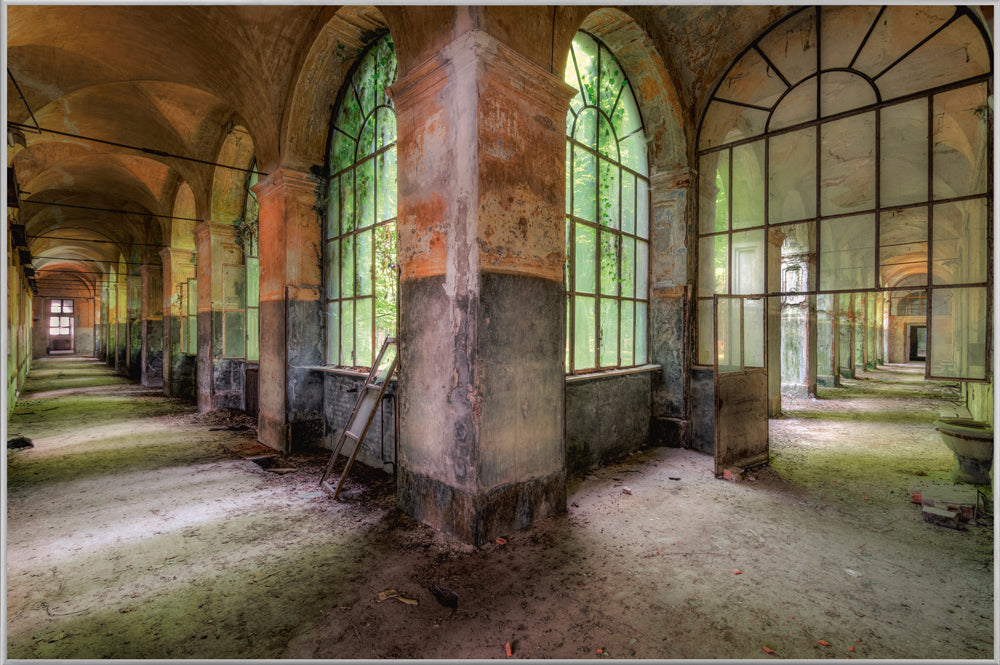 Picture &amp; Frame Abandoned Hallway