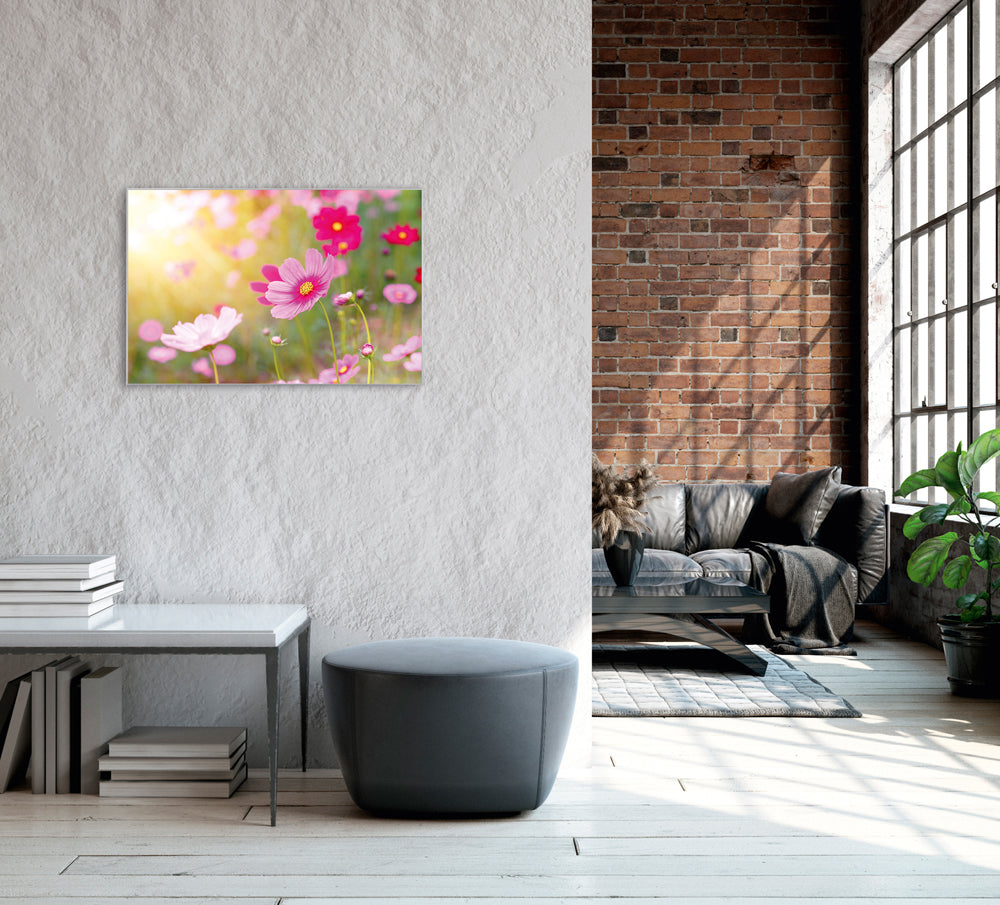 Picture &amp; Frame Delicate Pink Flowers 2