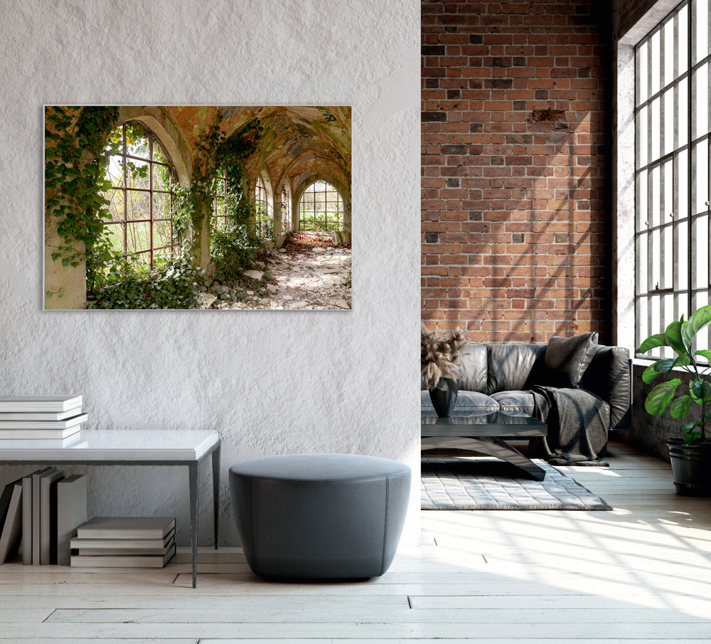 Picture &amp; Frame Abandoned Hallway