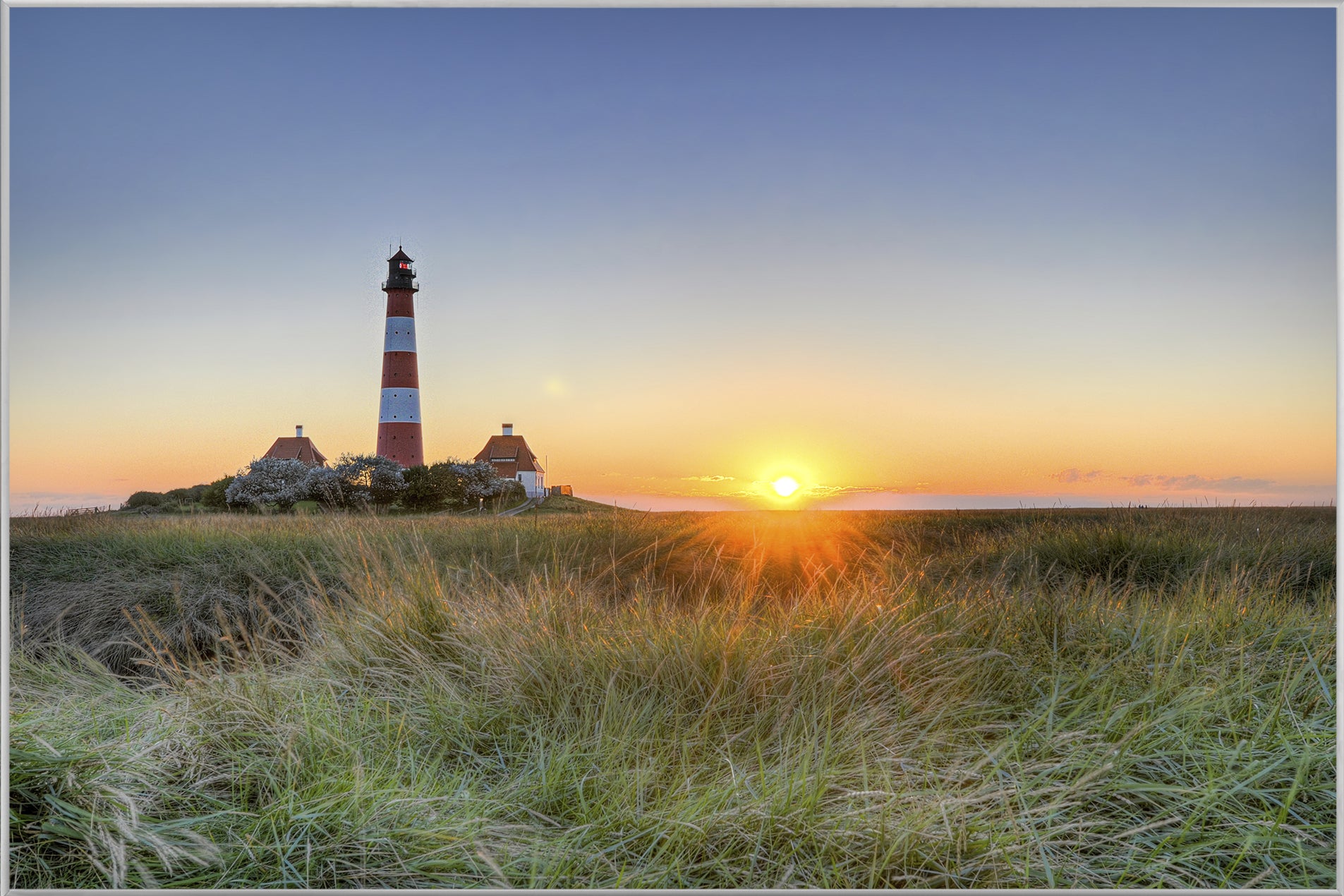 Picture &amp; Frame Lighthouse Westerheversand 1