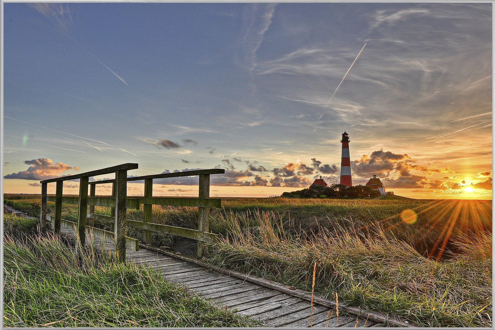 Picture &amp; Frame Lighthouse Westerheversand 2