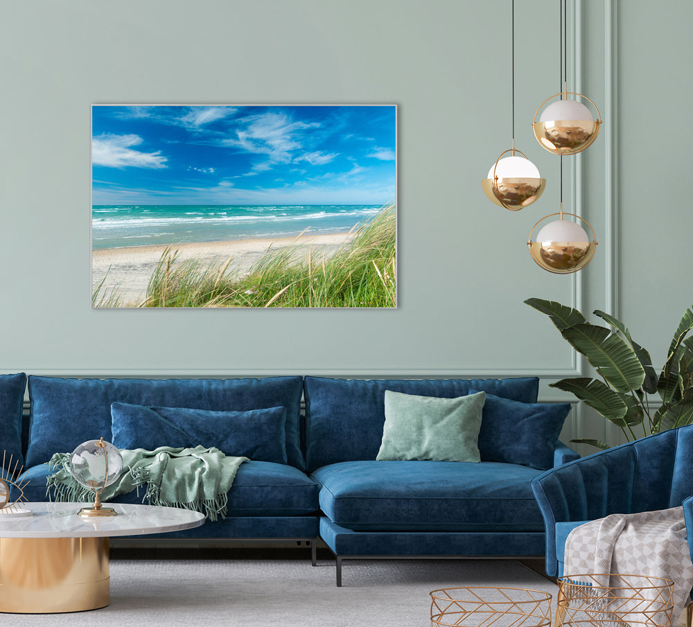 Image et cadre Plage de la mer du Nord