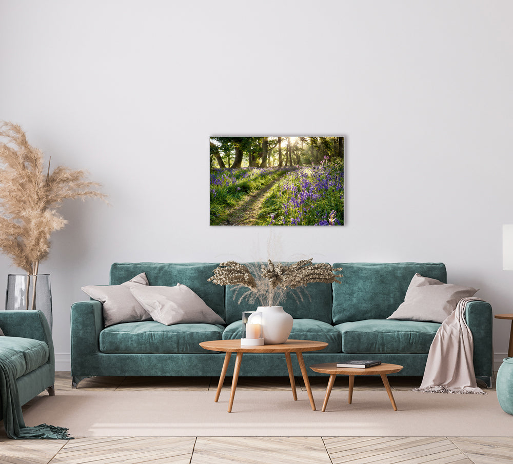 Picture &amp; Frame Forest with Lavender 2
