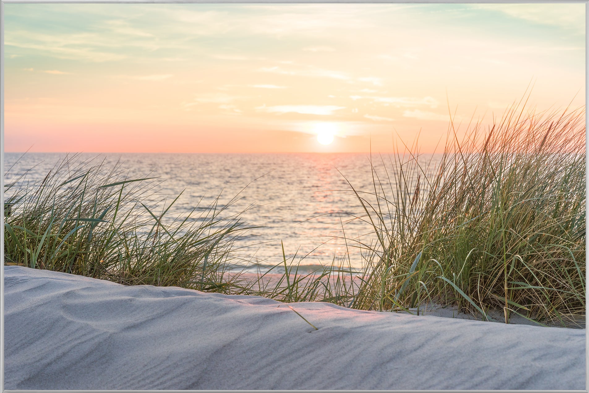 Picture &amp; Frame Sunset on the Beach 1