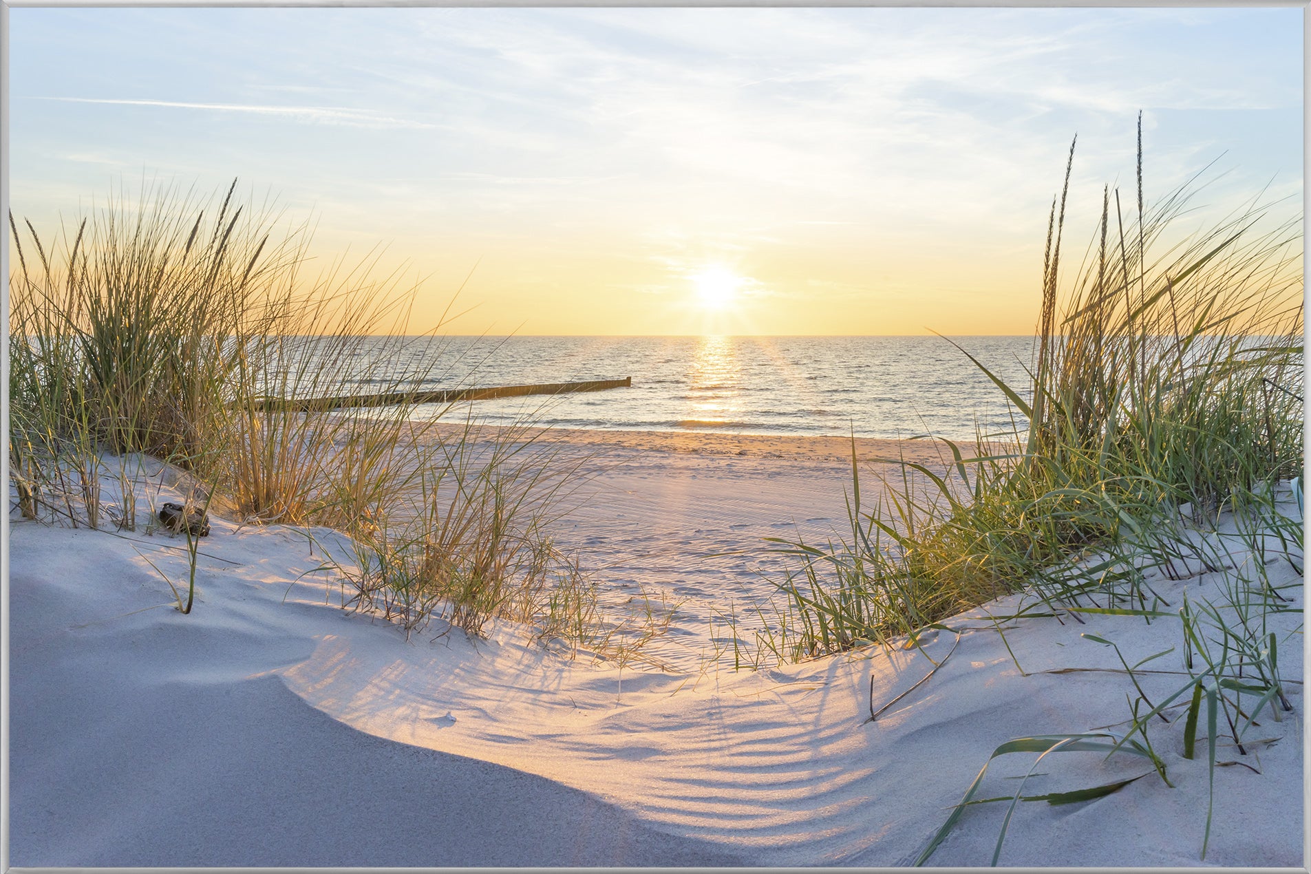 Picture &amp; Frame Sunset on the Beach 2