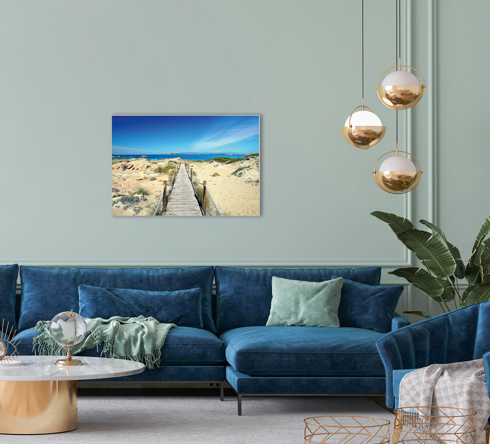 Picture &amp; Frame Footbridge through the dunes