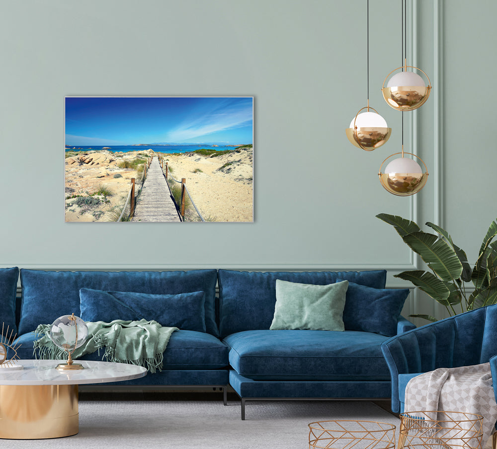 Picture &amp; Frame Footbridge through the dunes
