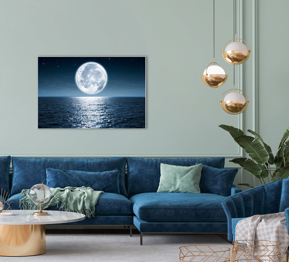 Picture &amp; Frame Full Moon