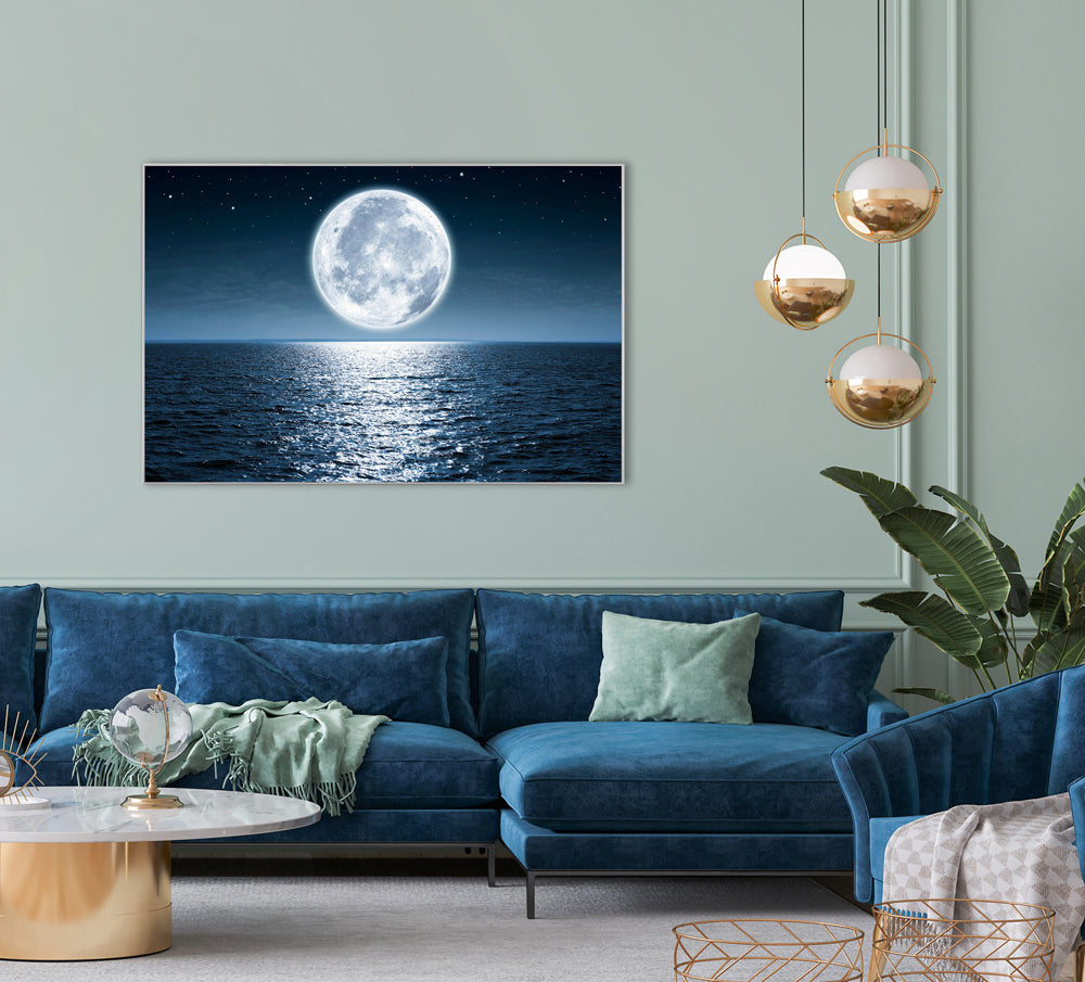 Picture &amp; Frame Full Moon