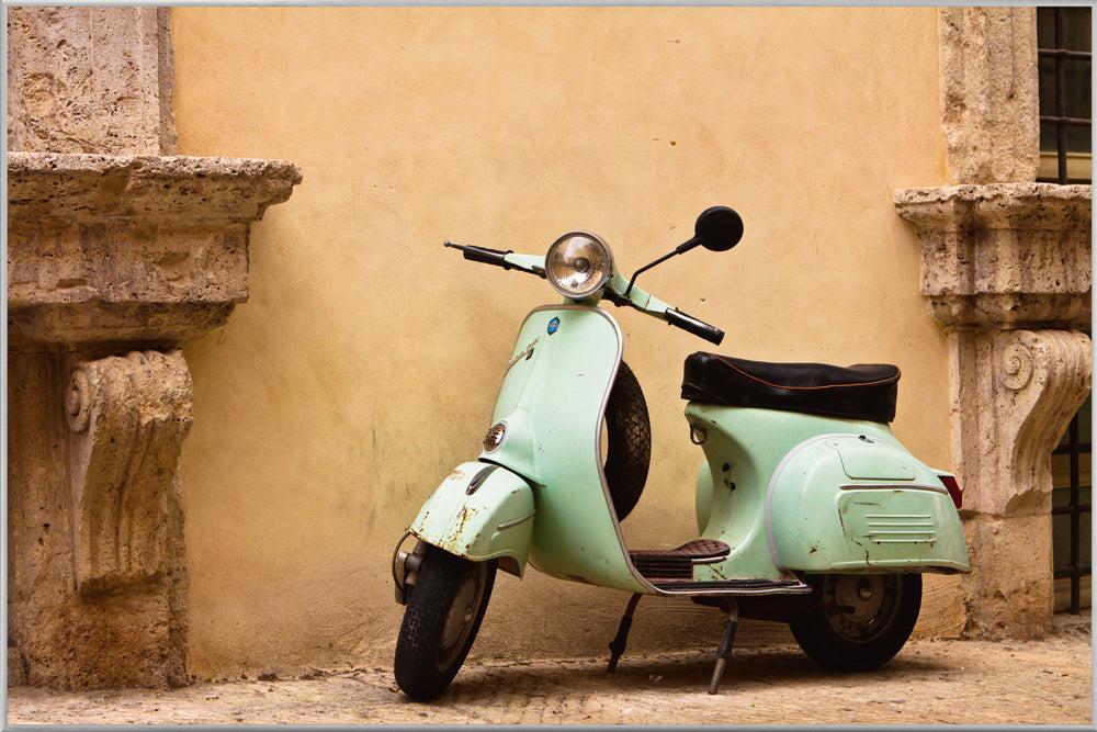 Bild & Rahmen Dolce vita! Italienischer Roller