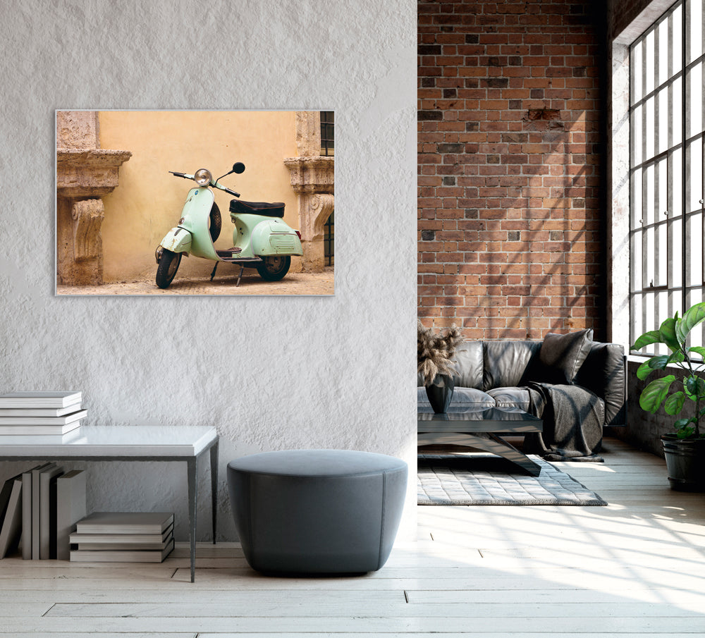 Bild & Rahmen Dolce vita! Italienischer Roller