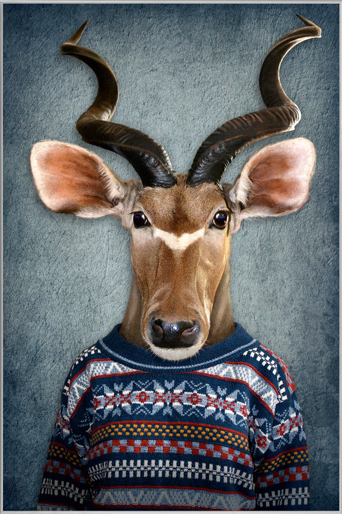 Picture &amp; Frame Antelope with Sweater