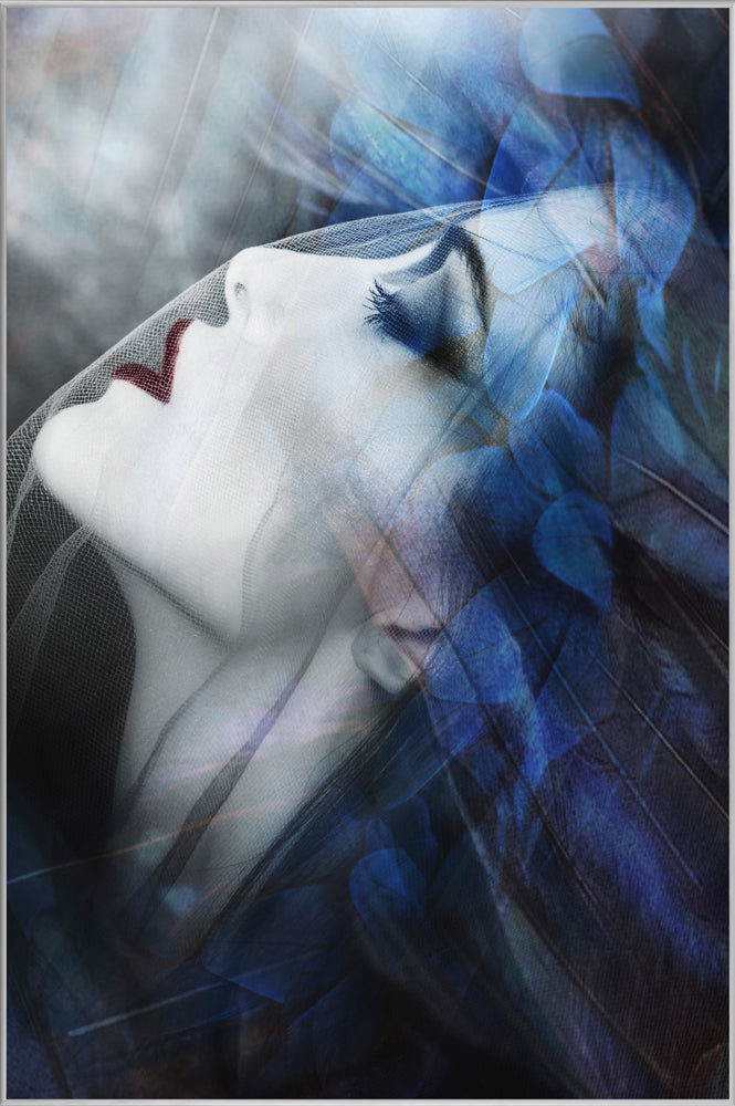 Image et cadre beauté avec gaze