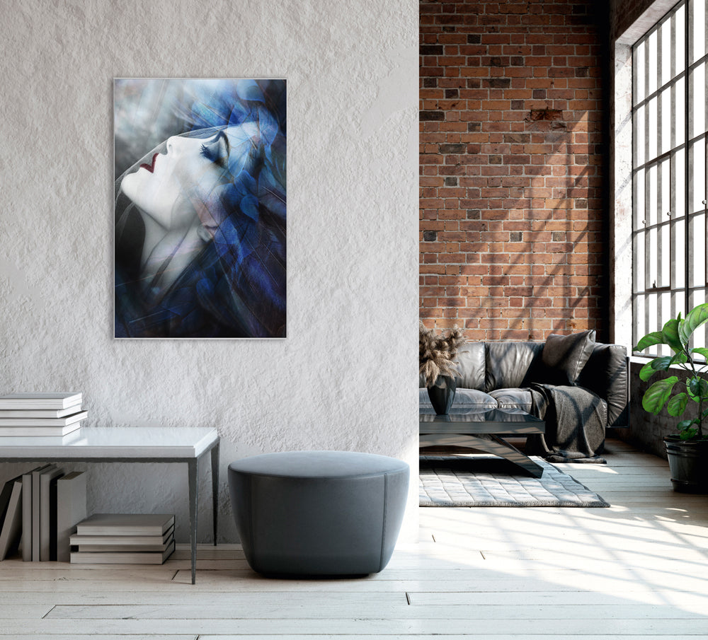 Image et cadre beauté avec gaze