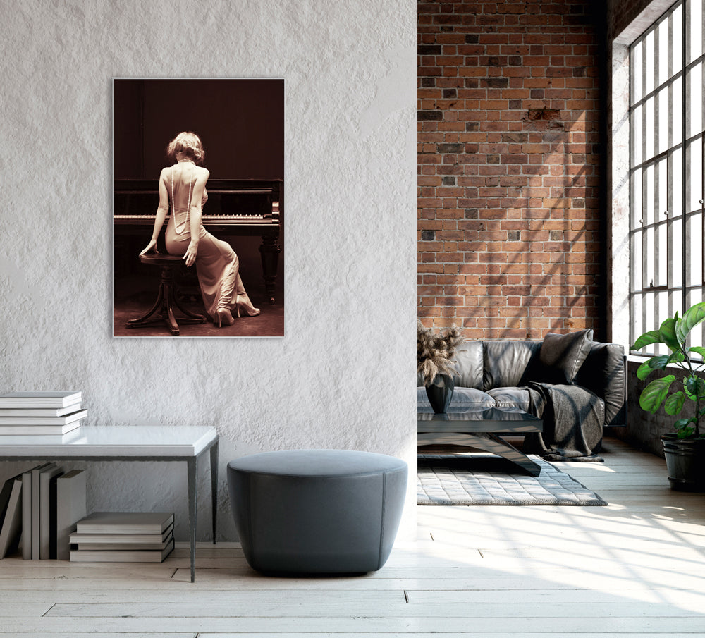Picture &amp; Frame Beauty at the Piano