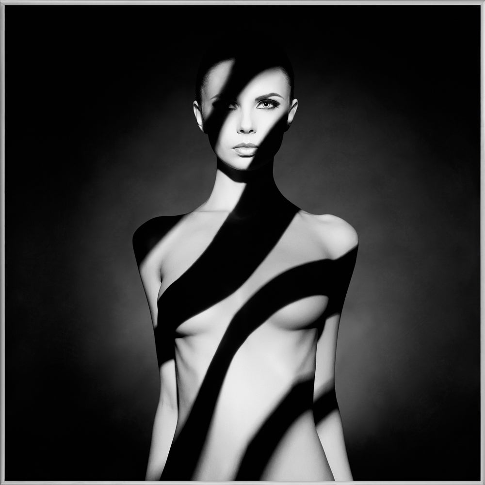 Picture &amp; Frame Naked Beauty in Black and White