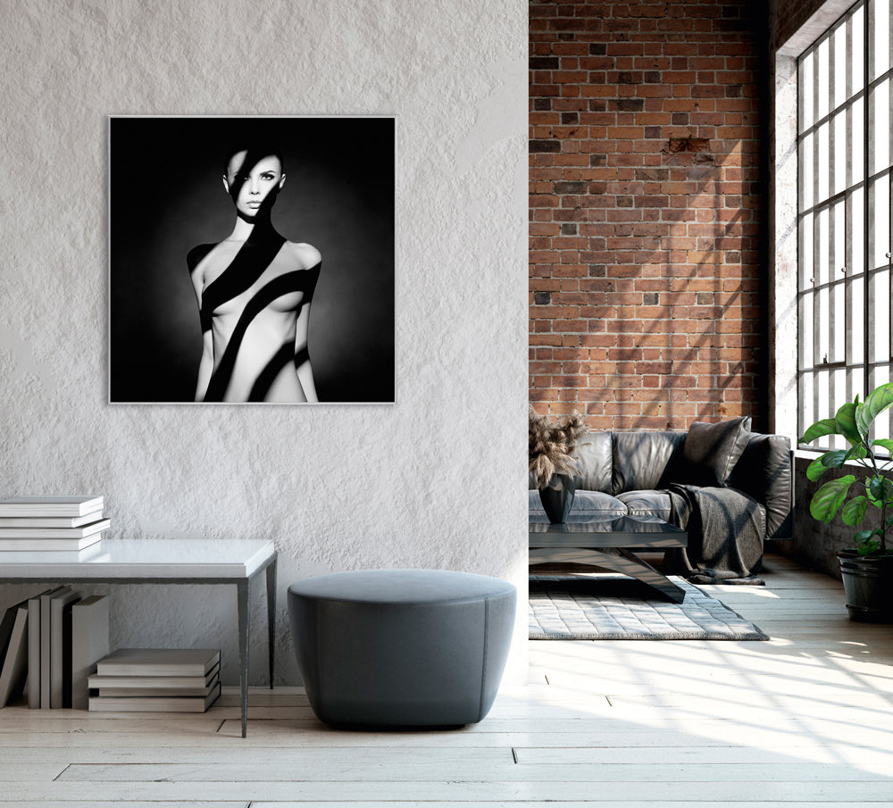 Picture &amp; Frame Naked Beauty in Black and White