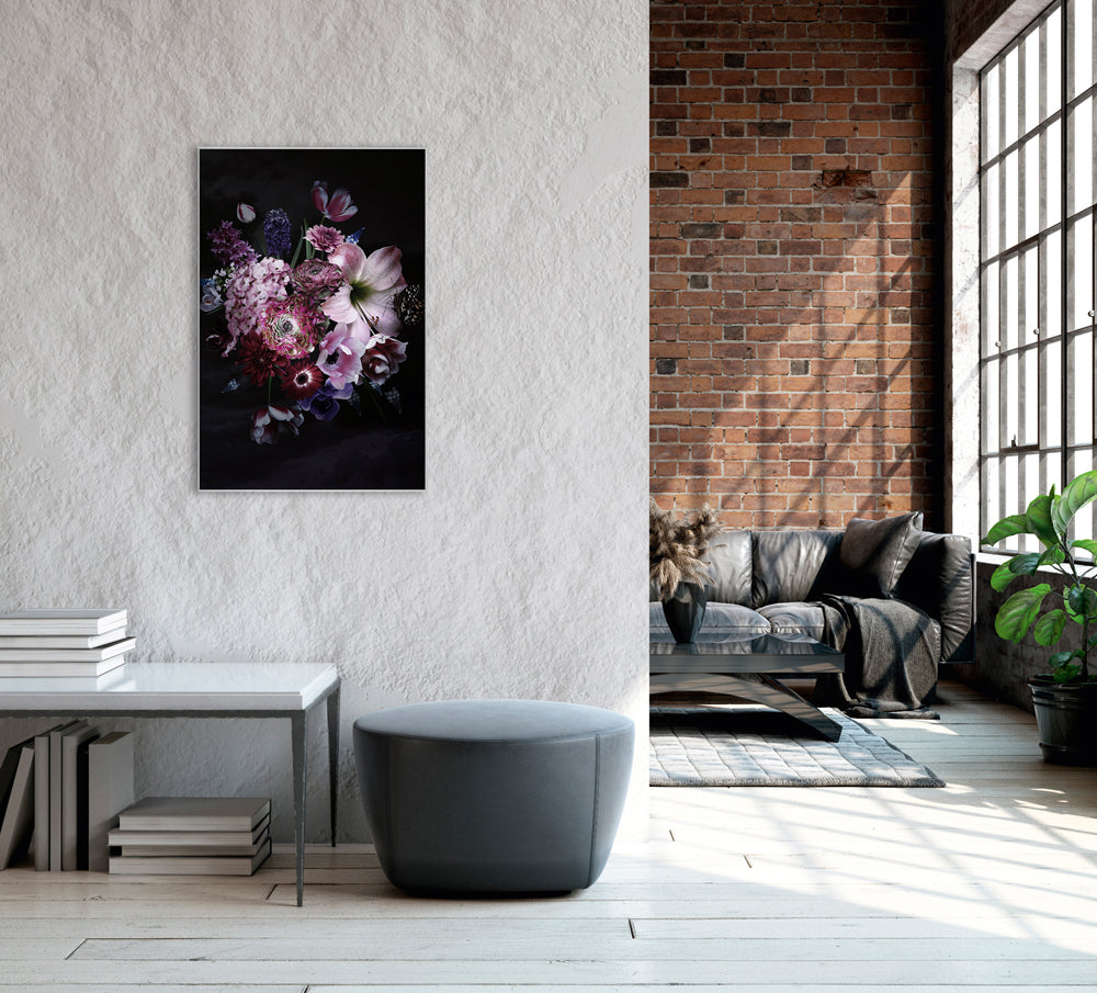 Image et cadre Joli bouquet de fleurs