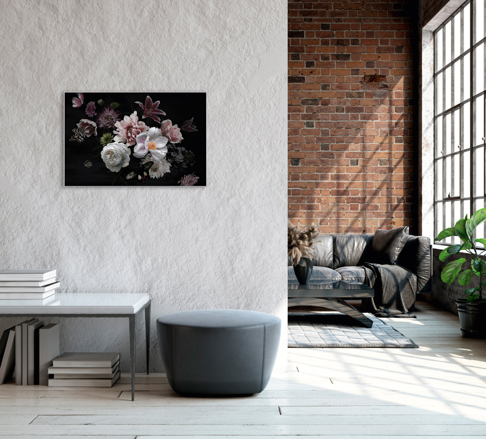 Image et cadre Joli bouquet de fleurs