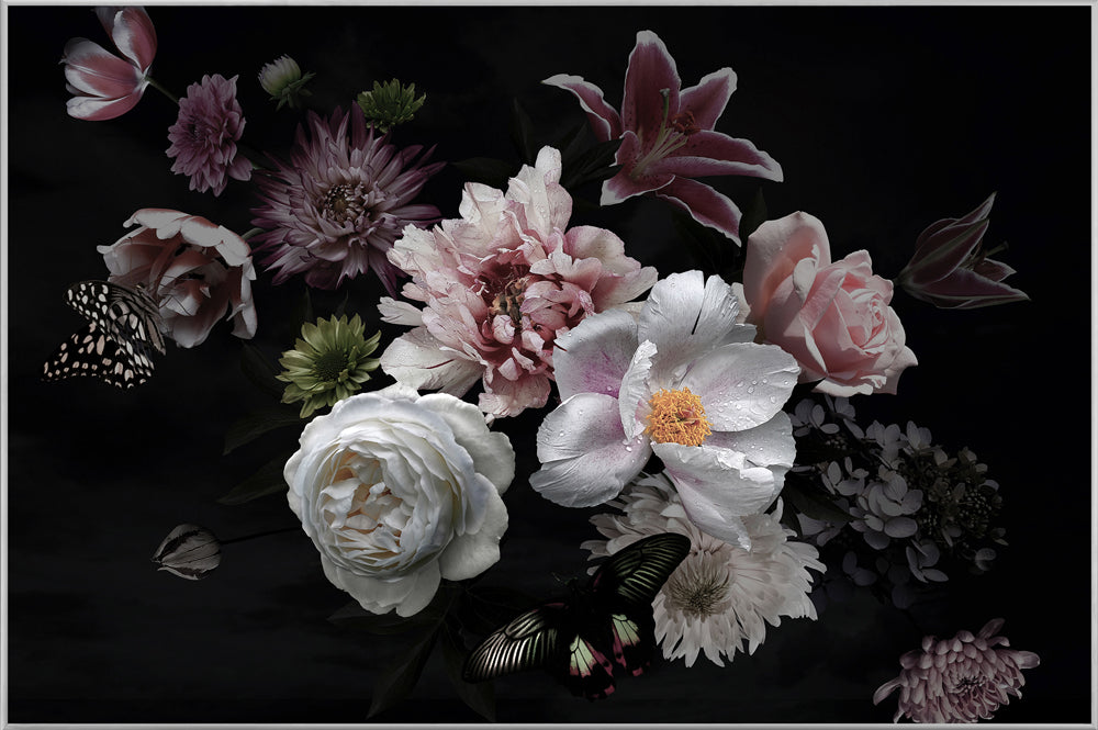 Image et cadre Joli bouquet de fleurs