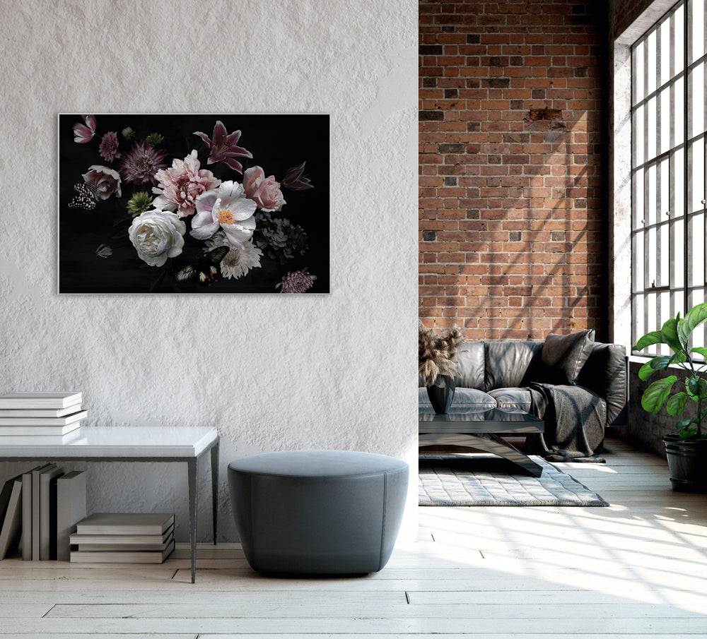 Image et cadre Joli bouquet de fleurs