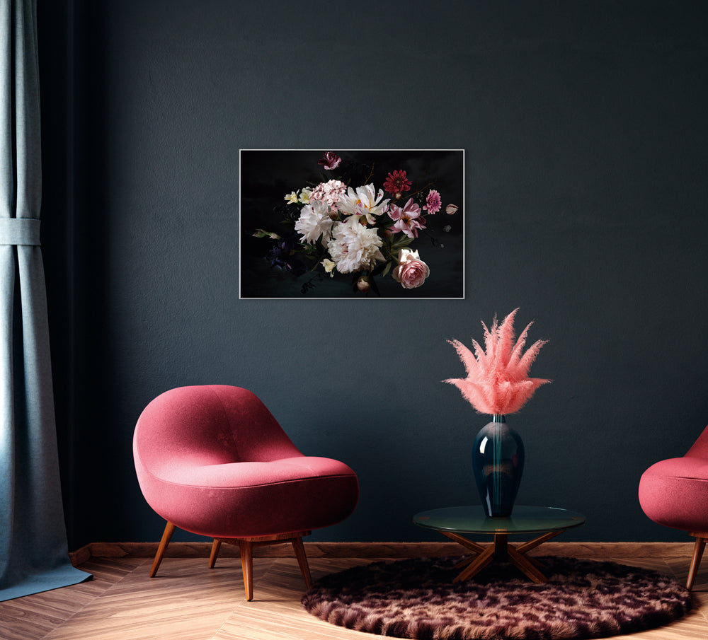 Image et cadre Joli bouquet de fleurs
