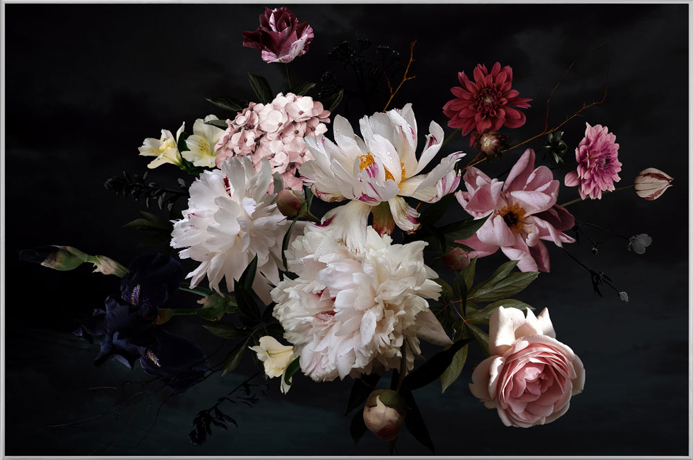 Image et cadre Joli bouquet de fleurs