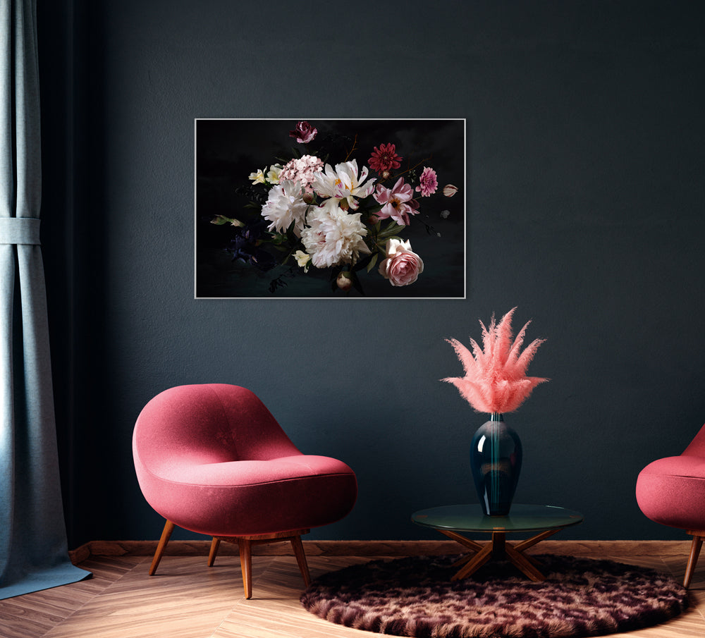 Image et cadre Joli bouquet de fleurs