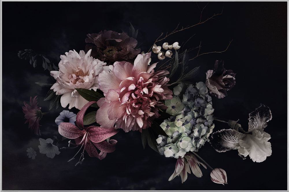 Image et cadre Joli bouquet de fleurs