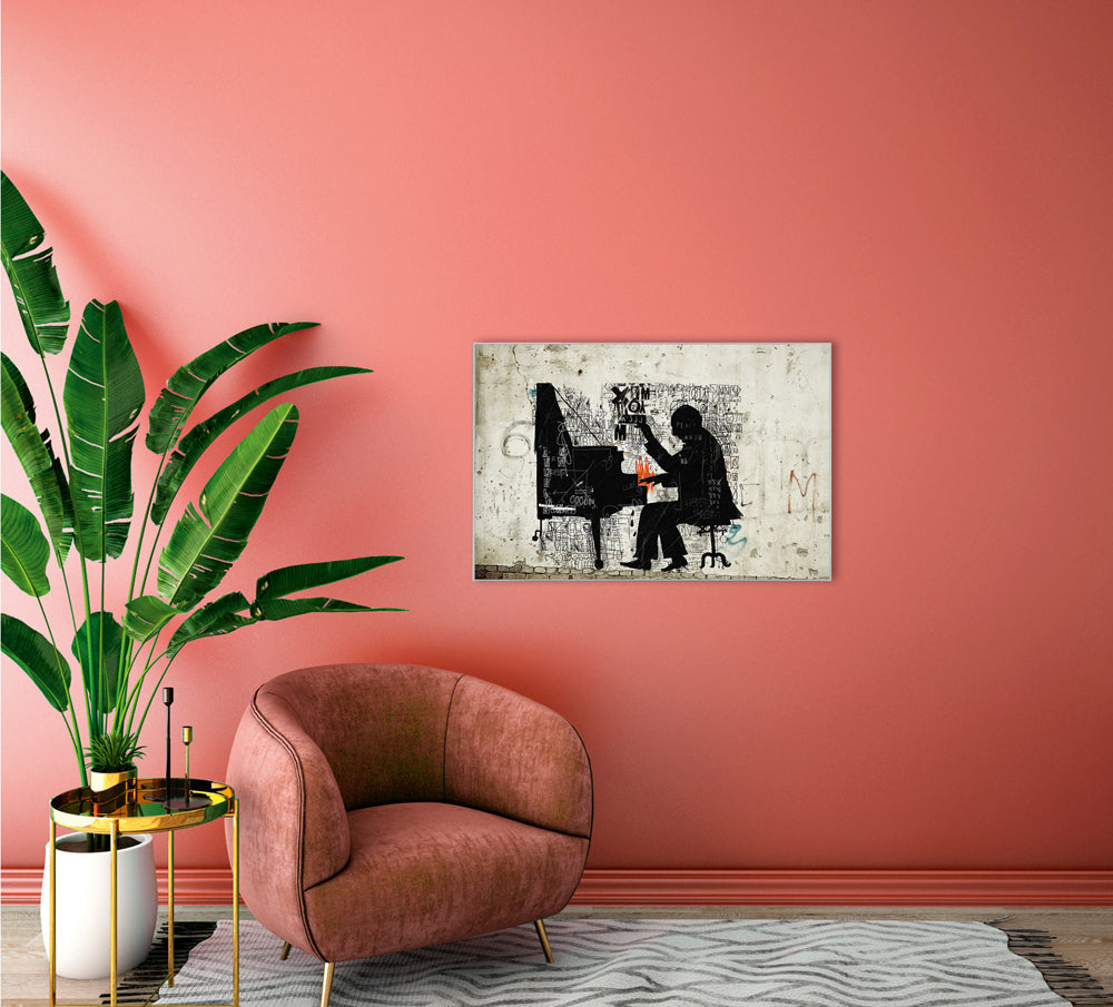 Picture &amp; Frame Piano Player
