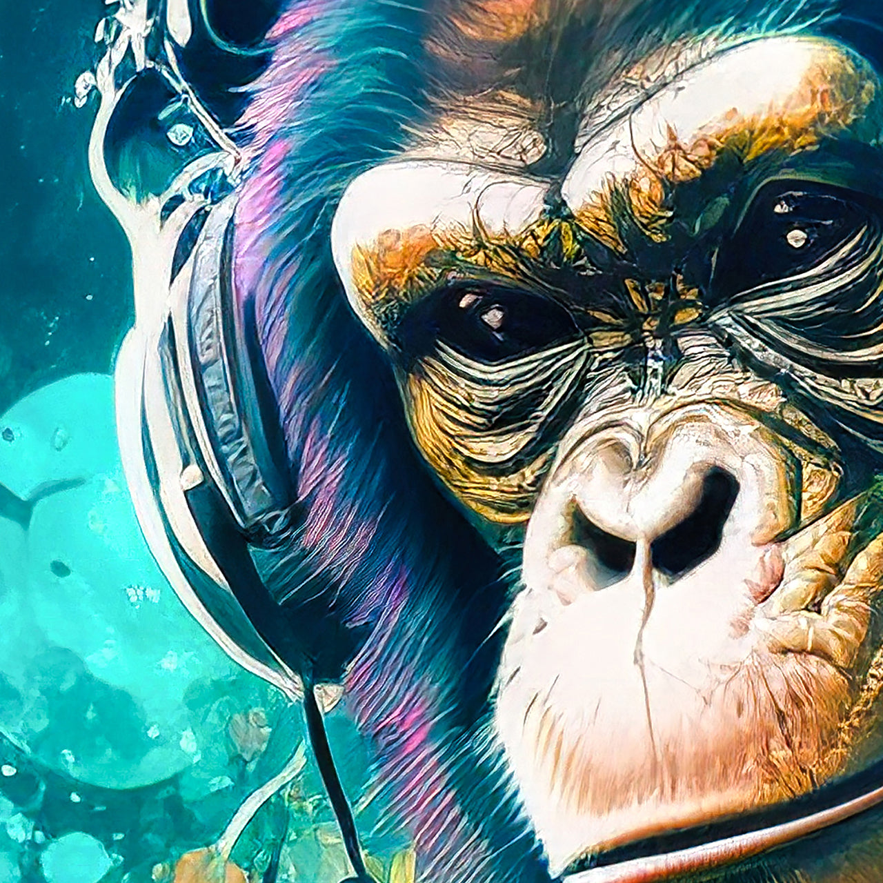 Picture &amp; Frame Monkey DJ