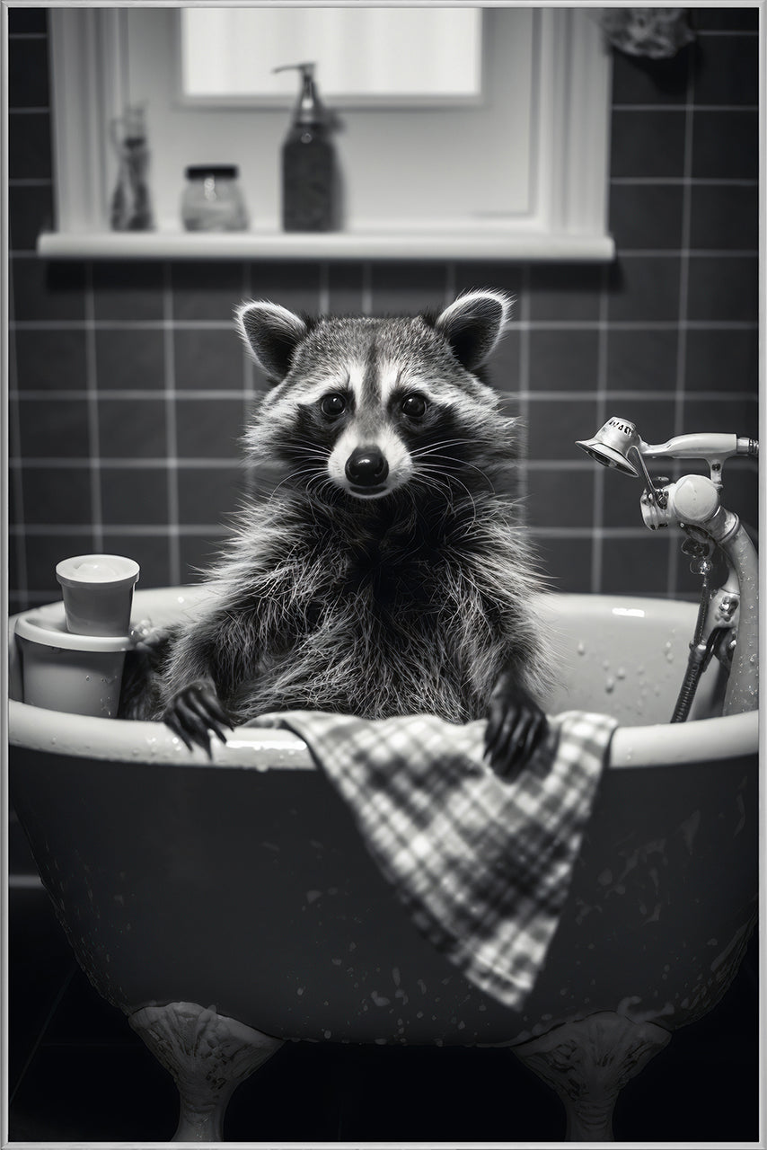 Picture &amp; Frame Raccoon