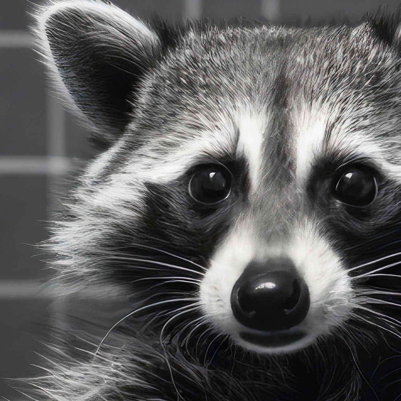 Picture &amp; Frame Raccoon